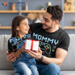 mommy of the birthday boy matching video gamer shirt tshirt 4