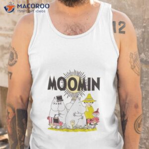 moomin sunshine natural shirt tank top