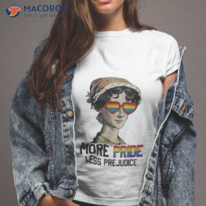 more pride less prejudice lgbt gay pride ally pride month vintage shirt tshirt 2