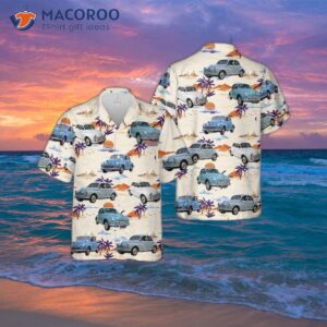 Morris Minor 1000 Series Iii Hawaiian Shirt