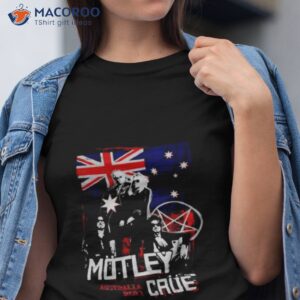 motley crue the australia 2023 shirt tshirt
