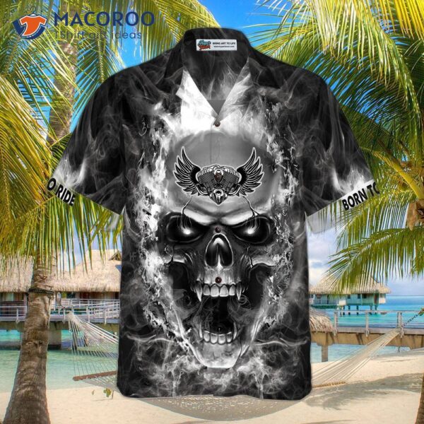 Motorcycle Road King Hawaiian Shirt