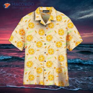 move it orange bicycle bikes lover hawaiian shirts 1