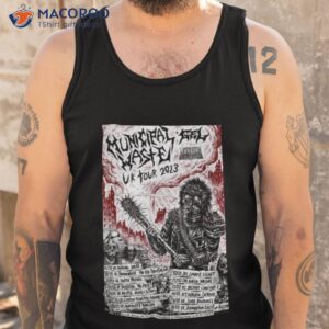 municipal waste announce uk headline tour 2023 shirt tank top