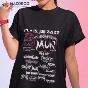 mur open air 2023 metal underground resistance shirt tshirt 1