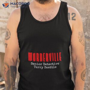 Murderville Red Logo Shirt 3 murderville red logo shirt tank top