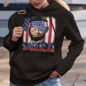 murica abe lincoln 4th of july patriotic boy kids shirt hoodie 3