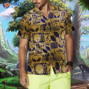 music dj s vintage hawaiian shirt 2