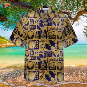 music dj s vintage hawaiian shirt 3