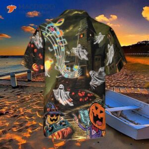 music night halloween hawaiian shirt shirt for and 1