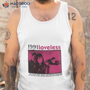 music singer 80s my bloody valentine kevin loveless album 1991 shields rock band shirt tank top