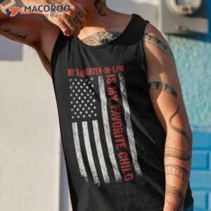 my daughter in law is favorite child american flag funny shirt tank top 1 1