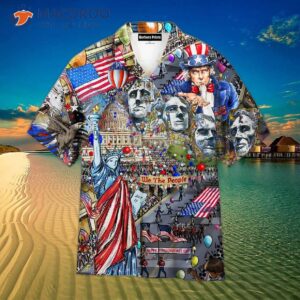 my patriotic heart beats for the people of america on fourth july in independence day hawaiian shirt 0