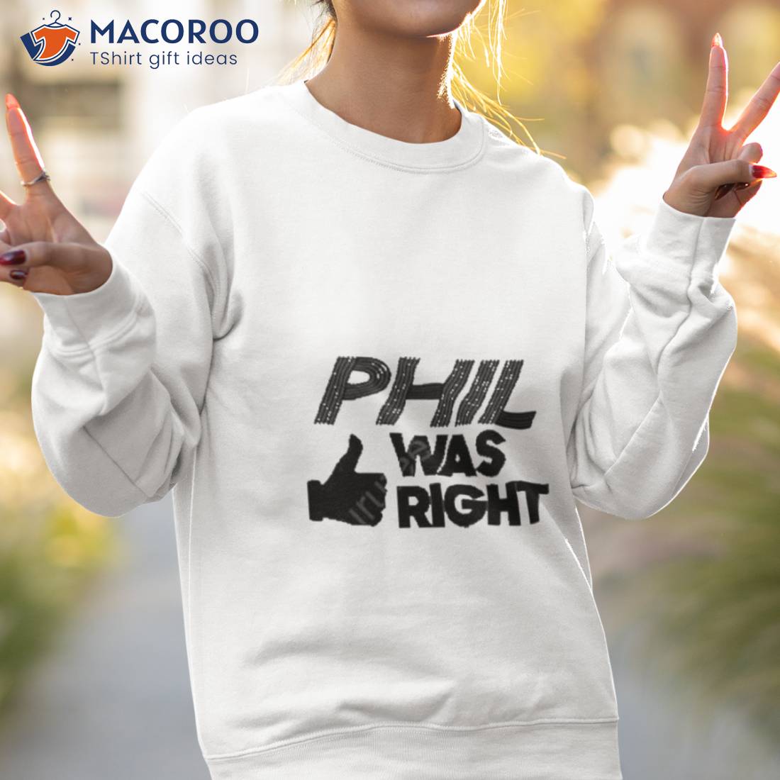 My Take Merch Phil Was Right White Shirt My Take Merch Phil Was Right White Shirt