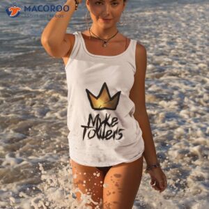 myke towers tag graffiti crown shirt tank top