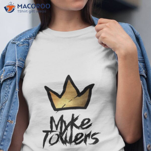 Myke Towers Tag & Graffiti Crown Shirt