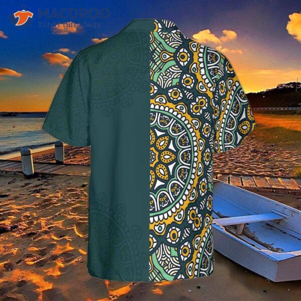 Native American Mandala Style Limited Edition Hawaiian Shirt, Vintage Seamless Pattern Shirt