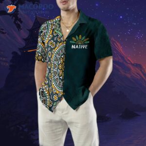 native american mandala style limited edition hawaiian shirt vintage seamless pattern shirt 4