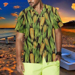natural corn cob hawaiian shirt funny print shirt for adults 3
