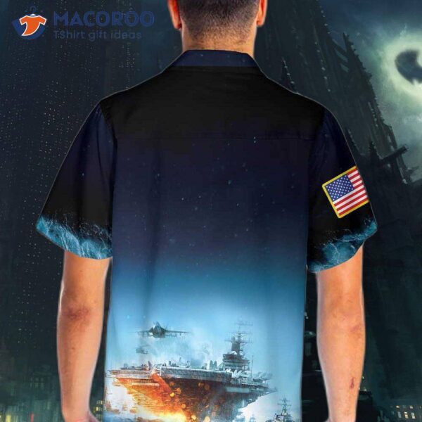 Navy Veteran Hawaiian Shirt, Proud Shirt – Meaningful Gift For Veterans Day