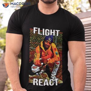 nba graphic flight reacts shirt tshirt