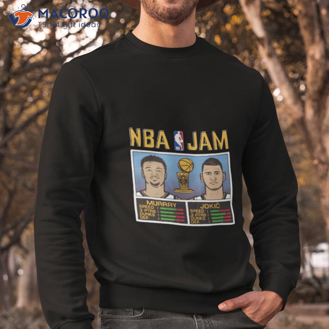 Vintage DenverNuggets Basketball Shirt, Nikola Jokic Shirt, Jamal