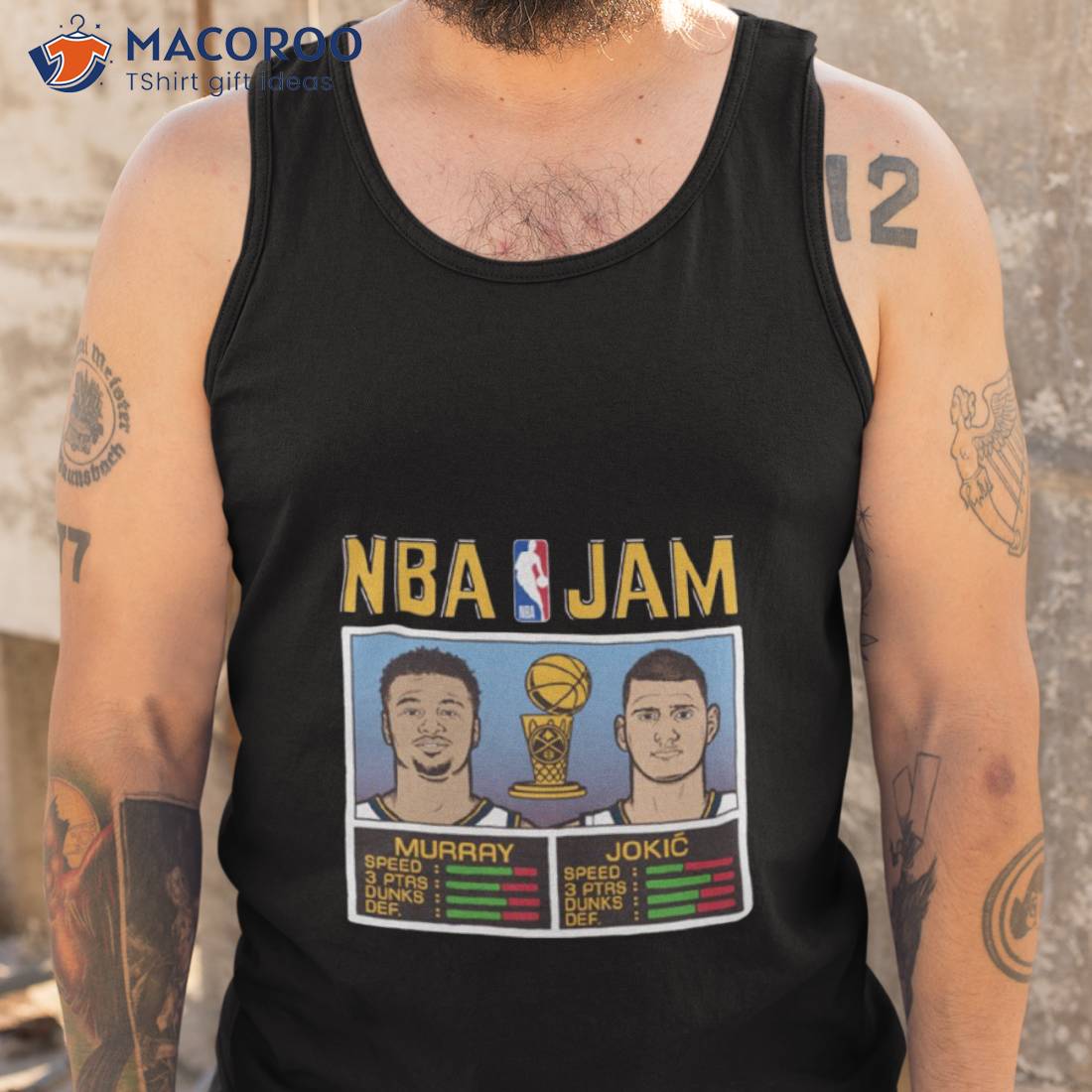 NBA Jam Jokic and Jamal Denver Nuggets shirt, hoodie, sweater and v-neck t- shirt