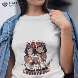 nba miami heat east champions 2023 shirt tshirt