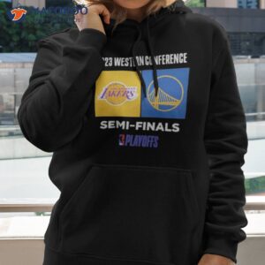 nba playoffs 2023 western conference los angeles lakers vs golden state warriors semi finals shirt hoodie