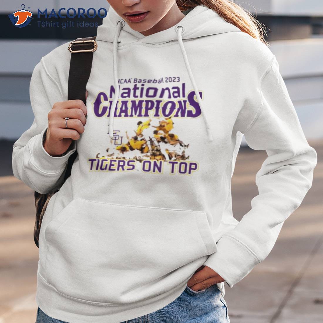 Ncaa Baseball 2023 National Champions Tigers On Top Shirt Ncaa Baseball 2023 National Champions Tigers On Top Shirt