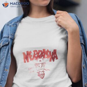 nebraska scarlet and cream shirt tshirt