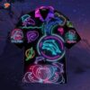 Neon Dolphin Hawaiian Shirts