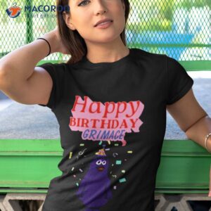 new age grimace birthday shirt tshirt 1