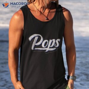 new grandpa gift for dad called pops shirt tank top