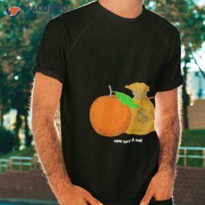 new rory and mal orange and moneybag shirt tshirt