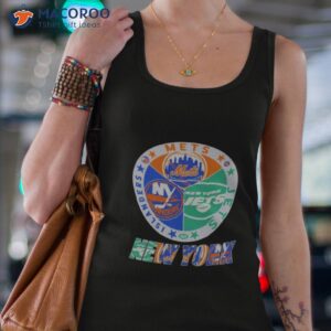 Official New york islanders new york mets new york jets logo T