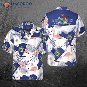 New York-made Long-time Hawaiian Shirt