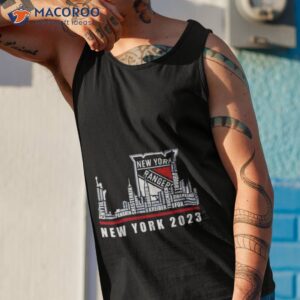 new york rangers 2023 season team players names in city shirt tank top 1