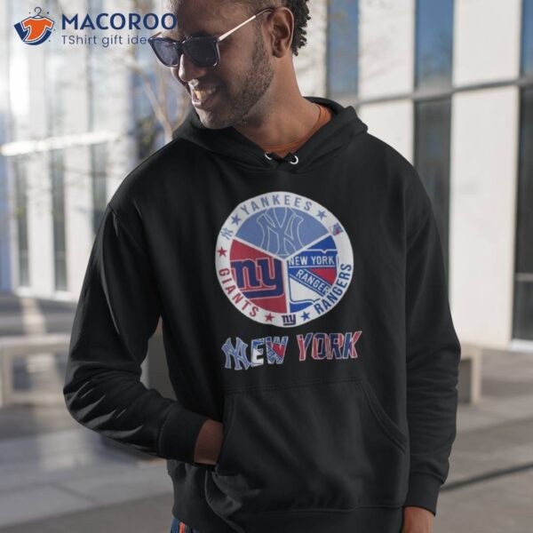 New York Team Logo New York Knicks New York Devils New York Giants New York Mets Shirt