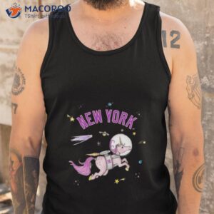 new york yankees space unicorn shirt tank top
