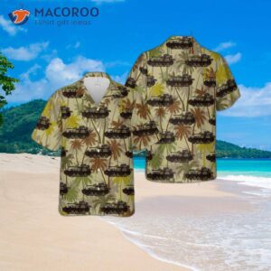 New Zealand Army Fv101 Scorpion Hawaiian Shirt