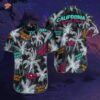 Newport Beach Coconut Tree Seamless Hawaiian Shirt