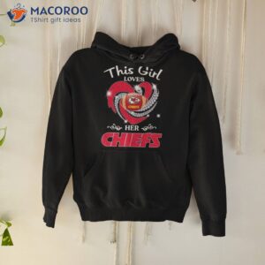 news this girl loves her kansas city chiefs heart diamond 2023 shirt hoodie