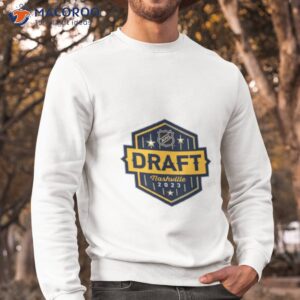 nhl draft nashville june 28 29 2023 logo shirt sweatshirt