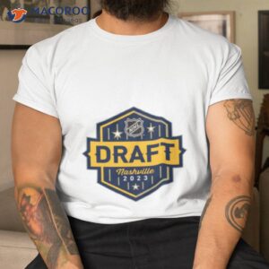 nhl draft nashville june 28 29 2023 logo shirt tshirt