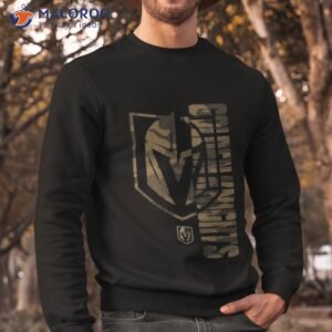 nhl youth las vegas golden knights cool camo shirt sweatshirt