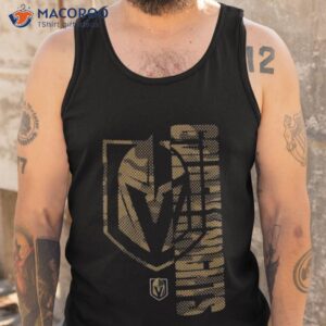 nhl youth las vegas golden knights cool camo shirt tank top