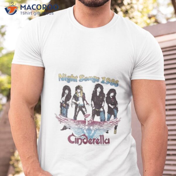 Night Songs 1986 Cinderella Shirt