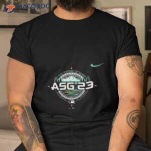 nike womens 2023 mlb all star game compass tri blend t shirt tshirt