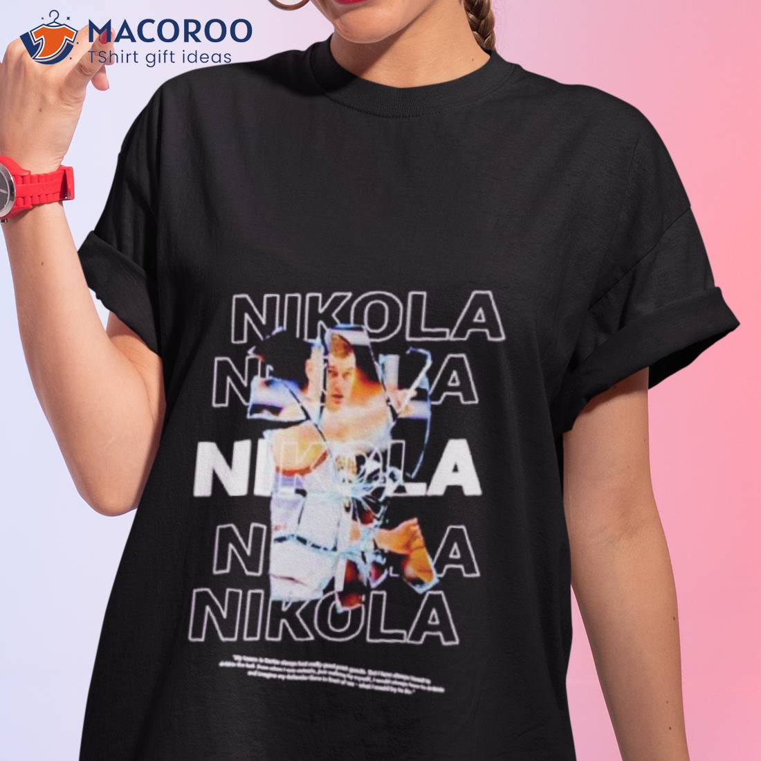 Nikola Jokic Denver Nuggets Broken Mirror Shirt Nikola Jokic Denver Nuggets Broken Mirror Shirt